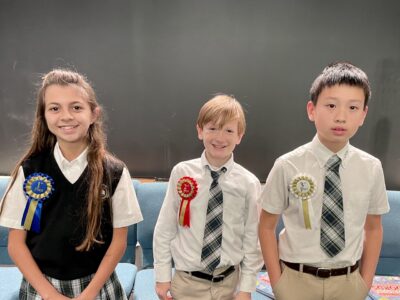 2023-01-26 Grammar School Spelling Bee Winners